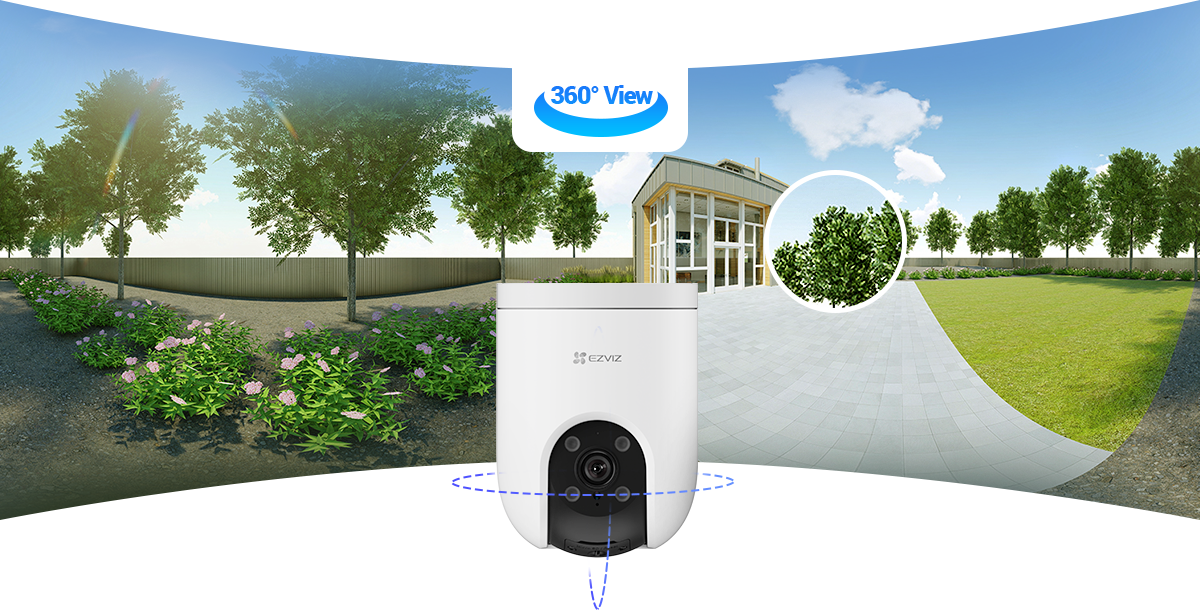Ezviz H8c Pro 2K Pan & Tilt Wi-Fi Camera