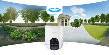 Ezviz H8c Pro 2K Pan & Tilt Wi-Fi Camera