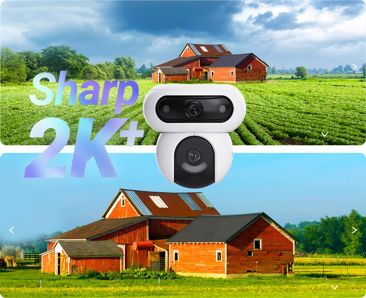 Ezviz H90 Dual 4MP 2K⁺ & 2K⁺ Dual-Lens Pan & Tilt Wi-Fi Camera