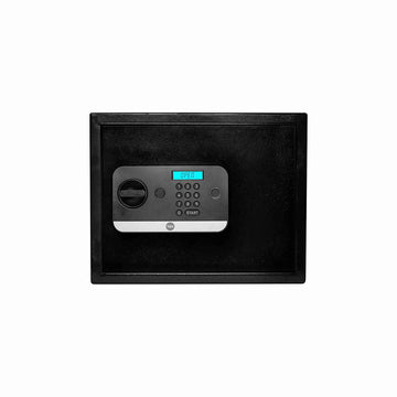 Yale Digital Safe Black Crinkle Fingerprint with Electronic Keypad and LCD Display