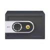 Yale branded compact Electronic Safe Medium in dark gray with electronic keypad dial for home use