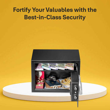 Yale Home Safe with biometric security for protecting valuables and important items