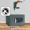 YALE Motorised Biometric Maximum Security Office Safe with a durable body and advanced locking features