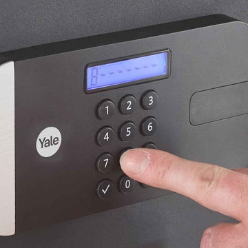 YALE Motorised Biometric Maximum Security Professional Safe with Digital Keypad and User-Friendly Interface