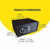 Yale Security Laptop Safe with Digital Keypad and Secure Storage for Laptops